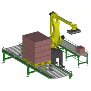 Industrial Picker 6 Axis Vertically Articulated Palletizing Robotic Arm Manipulator for Automated Loading Pick and Place