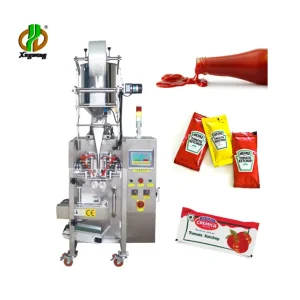 Packing Machine High Speed Honey Sauce Sachets Packaging Small Bag Ketchup Vertical Liquid Packing Machine