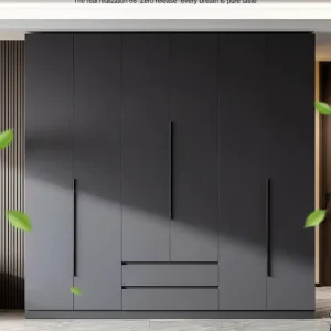 Modern Steel Wardrobe Heavy Duty Closet