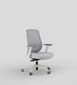 Ergonomic Office Chair with 3D Armrests Mesh Back Swivel Chair for Long Hour Sitting