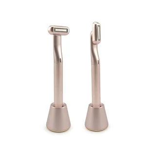 Microcurrent Skincare Vibration Device Anti Wrinkle Aging Face Lift Red Therapy Light Wand Pen Ems Eye Massager