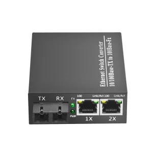 High Quality Inficomo RD-FE102 2 Ports RJ45 Fiber Optic Media Converter 10/100Mbps SM 20km SC Fast Ethernet for CCTV FTTH