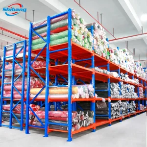 Textile Industry Warehouse Fabric Roll Storage