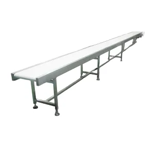 Single Drum Driven Belt Conveyor Simple Transport Machine For Small Workshop