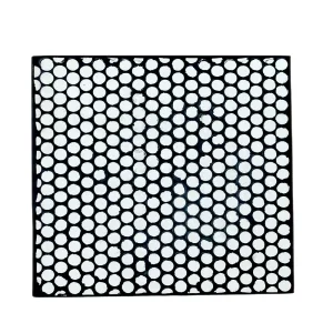 Zta Ceramic Tiles with Rubber Wear Liner Material Handing Industry