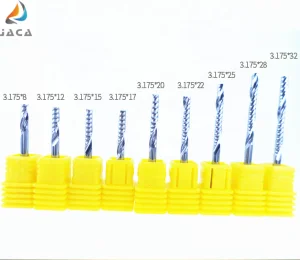 Tungsten Carbide Single Flute Router Bits