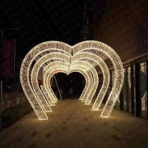 Love Shape Christmas Lighting
