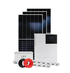 10kw 20kw 30kw 40kw 50kw Sistema Solar Híbrido Off-Grid Completo com LiFePO4 Armazenamento de Bateria de Lítio para Uso Residencial Sistema de Energia PV