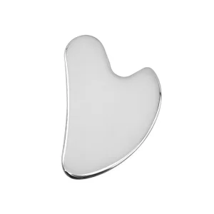 Rose Milare Customized Stainless Steel Heart-Shaped Facial Full Body Shaving Beauty Board Massage Tool For Home Use Model