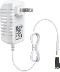 12V 2A White Power Adapter
