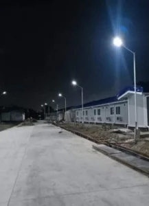 Security Solar Outdoor Lamp Waterproof All in One LED Street Light 60W 80W 100W Integrated Solar Street Light