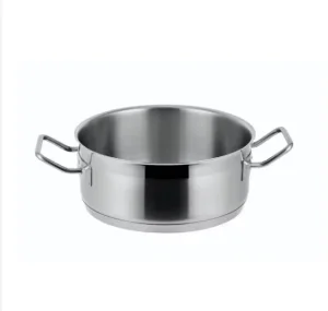 Food Grade Heavy Commercial Soup Pot Stainless Steel Stock Pot Induction Cookware