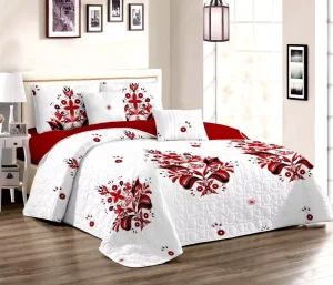 Floral Quilt Set