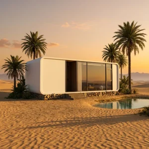 Modern Smart Apple Cabin Space Capsule