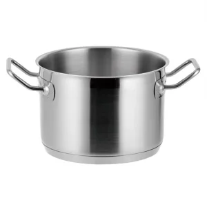 Heavy-Duty Stainless Steel Stock Pot Popular Cookware Equipment Hotels Restaurants