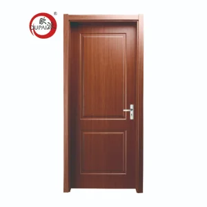 Modern Design Prehung 5 Panels White Door