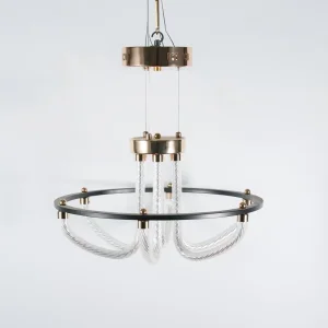 Modern Zm250003-01wt Dimmable Round Cluster LED Pendant Lighting for Hotel Lobbies