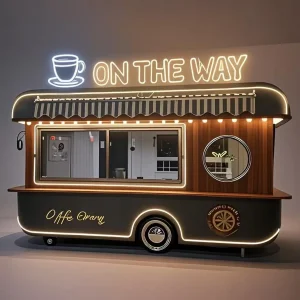Customizable Portable Coffee Mobile Steel Structure Living Prefab Modular Container Shop