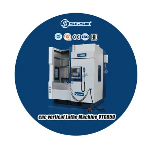 Vertical Cnc Lathe For Alloy Wheels VTC850 Cnc Turning Machine Cost Effective CNC Turning Lathe Machine