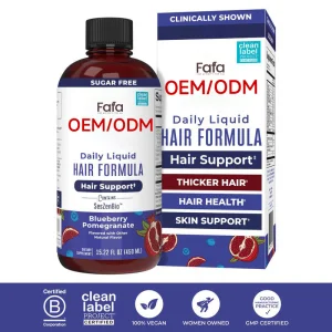 Premium Hair Growth Vitamin Drops for Thicker, Lustrous Hair