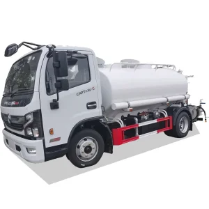5m3 Water Transport Water Sprinkler Truck 5 Cubic Water Bowser Sprinkler Washer Tank Truck