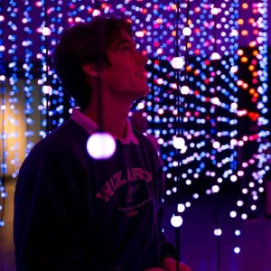 SHIJI 360 Degree 3D DMX RGB String LED Pixel Ball Light