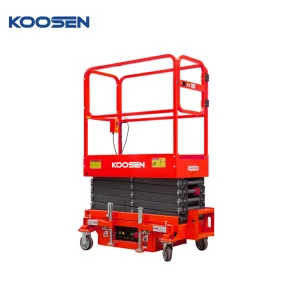 Warehouse Maintenance Mobile Hydraulic Scissor Lift Platform