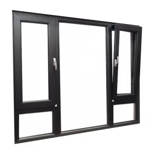 Environmentally Friendly Folding Window Top-Hung Window Residential Double Glass Aluminum Window Casement Window