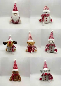 China Standing Christmas Themed Decorations