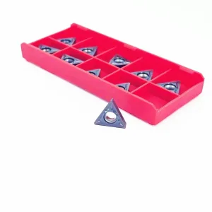 Torno Cnc TNMG160404ZJG TNMG331ZJG Carbide Inserts TiCN Coated 45HRC External Turning Precision CNC Lathe Cutting Tool OEM