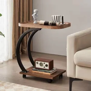 Modern Minimalist Side Table Glass Living Room Small Side Table