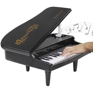 Early Learning Children Simulated Piano Keyboard Toddler Developmental Electronic Musical Instruments Light Piano Toy for Kids