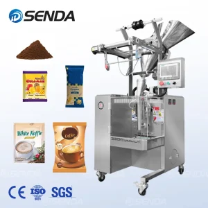 Sachet Vertical Three Side Sealing Seasoning/Milk Powder/Coffee Powder Packaging-Machine