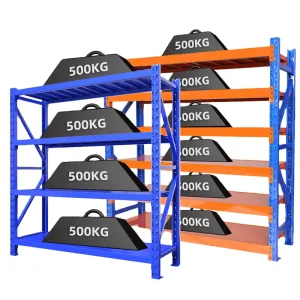 Heavy Duty Load-Bearing Multifuncional Warehouse Steel Boltless Storage Stacking Rack &amp; Shelves