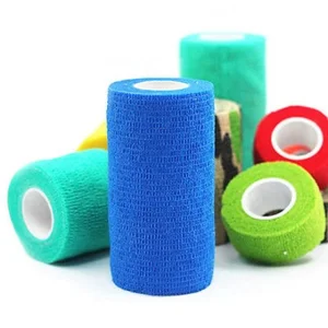 Hypoallergenic Cohesive Bandage Tape for Pet Wound Care