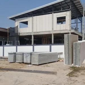 Fire Resistance Sound Absorption Insulated EPS Sandwich Wall Panel for Building Proejct