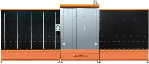 Horizontal / Vertical Flat Glass Washing Washer Machine Factory