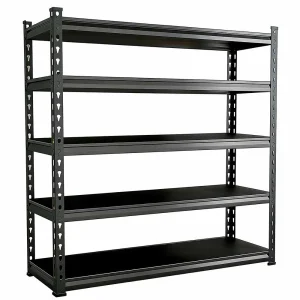 Light Duty Customized External Keyhole Storage Racking Adjustable Cold Rolled Steel Keyhole Shelves for Kitchen & Living Room