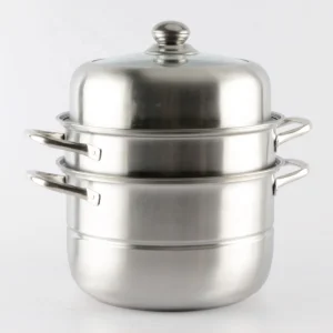Multi-function 2Layer/3Layer Stainless Steel Stock Steamer Pot 28/30CM Couscous Pot Cooking Pot