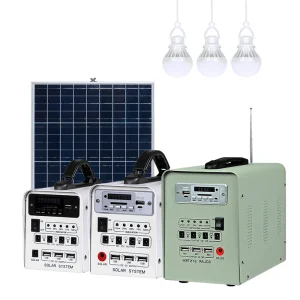 Efficient 30W Portable Solar Lighting System