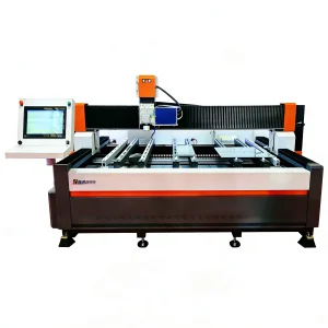 Glass LED Light Mirror Laser Sandblasting Sand Coating Engraving Marking Machine