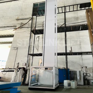 Vertical Wheelchair Platform Lift Elderly Patient Transfer Handicapped Vertical Wheelchair Lift