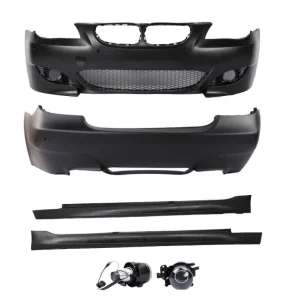 Car Body Parts Full Body Kit for BMW 5 Series E60 2004-2009 Model with Bumper Exhaus Side Skirt Grill