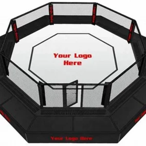 Cheap International Standard Boxing Ring MMA Cage with Catwalk Around It Wrestling Cage Exported