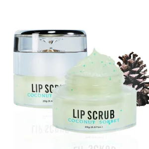 Exfoliating Hydrating Vegan Lip Scrub Organic Sugar Lip Scrub