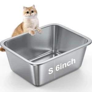 Affordable Removable Litter Box for Cats with Enclosed Design