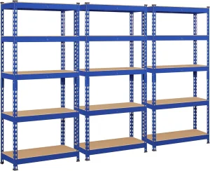 Supermarket Garage Kitchen Metal Stacking Racks