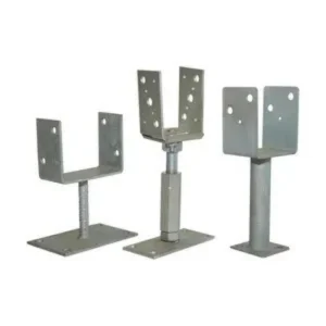 Hot DIP Galvanized Adjustable Height Concealed Timber Post Shoe Support