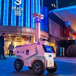 Ai-Driven Inspection Capabilities Smart Commercial Security Robot