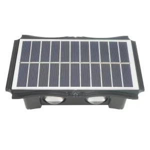 Solar Wall Washer with High Brightness, up and Down Solar Wall Lights, Warm White or RGB LED Wireless Garden Wall Lights